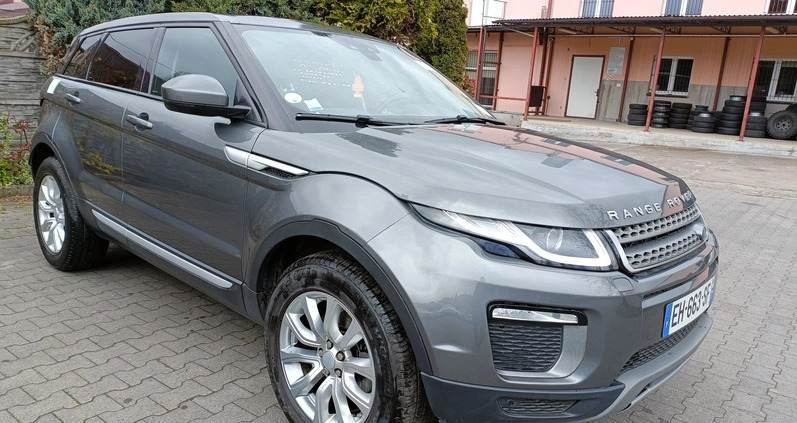 Land Rover Range Rover Evoque cena 59500 przebieg: 107491, rok produkcji 2016 z Pniewy małe 172